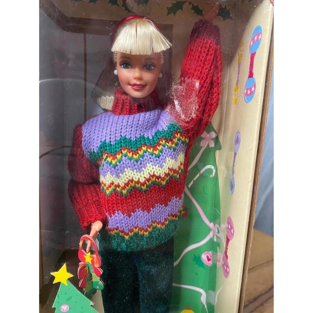 Vintage 1998 Tree Trimming Barbie No. 22967